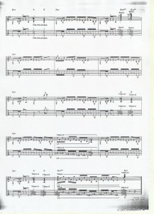 Fight原版吉他谱－4